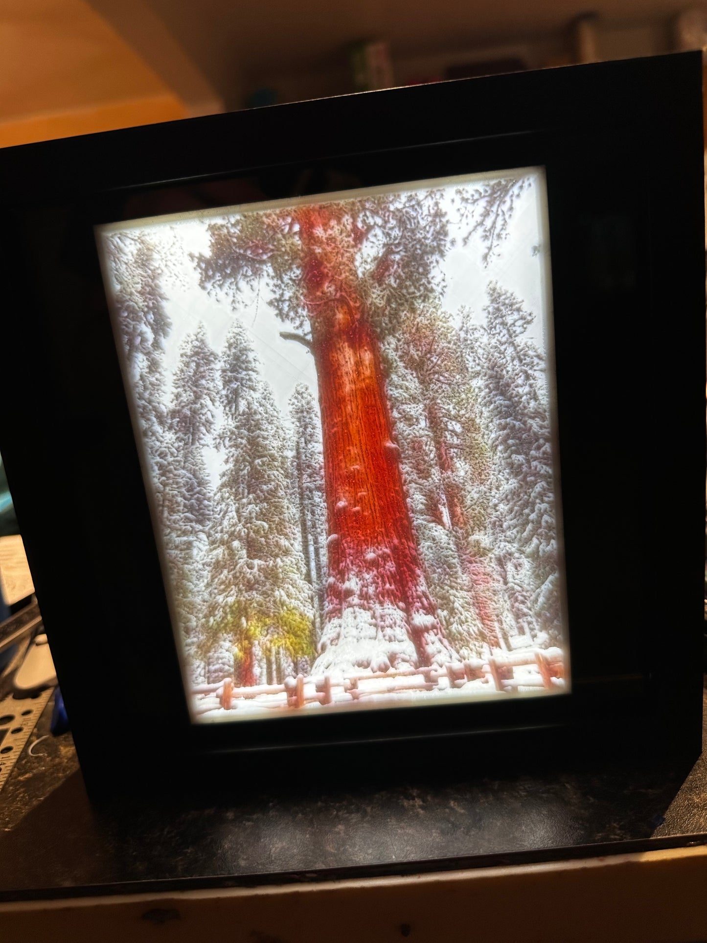 Color Lithophane With Frame